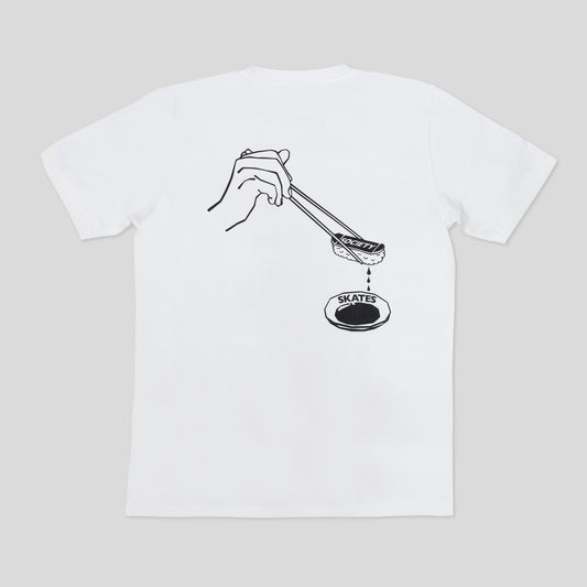 【SUSHI TEE】 (White) Made in Japan