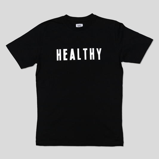 【HEALTHY TEE】(Black) Made in Japan