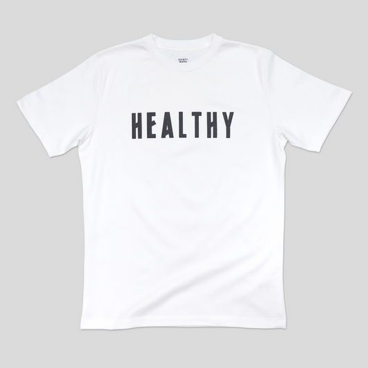 【HEALTHY TEE】(White) Made in Japan