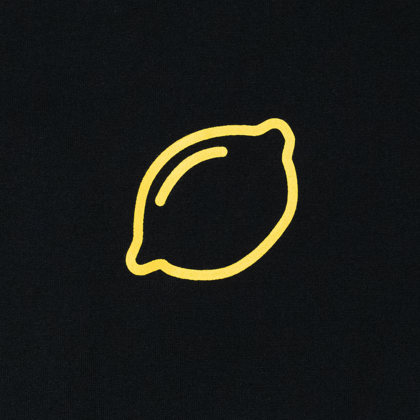 【LEMON TEE】 (Black) Made in Japan