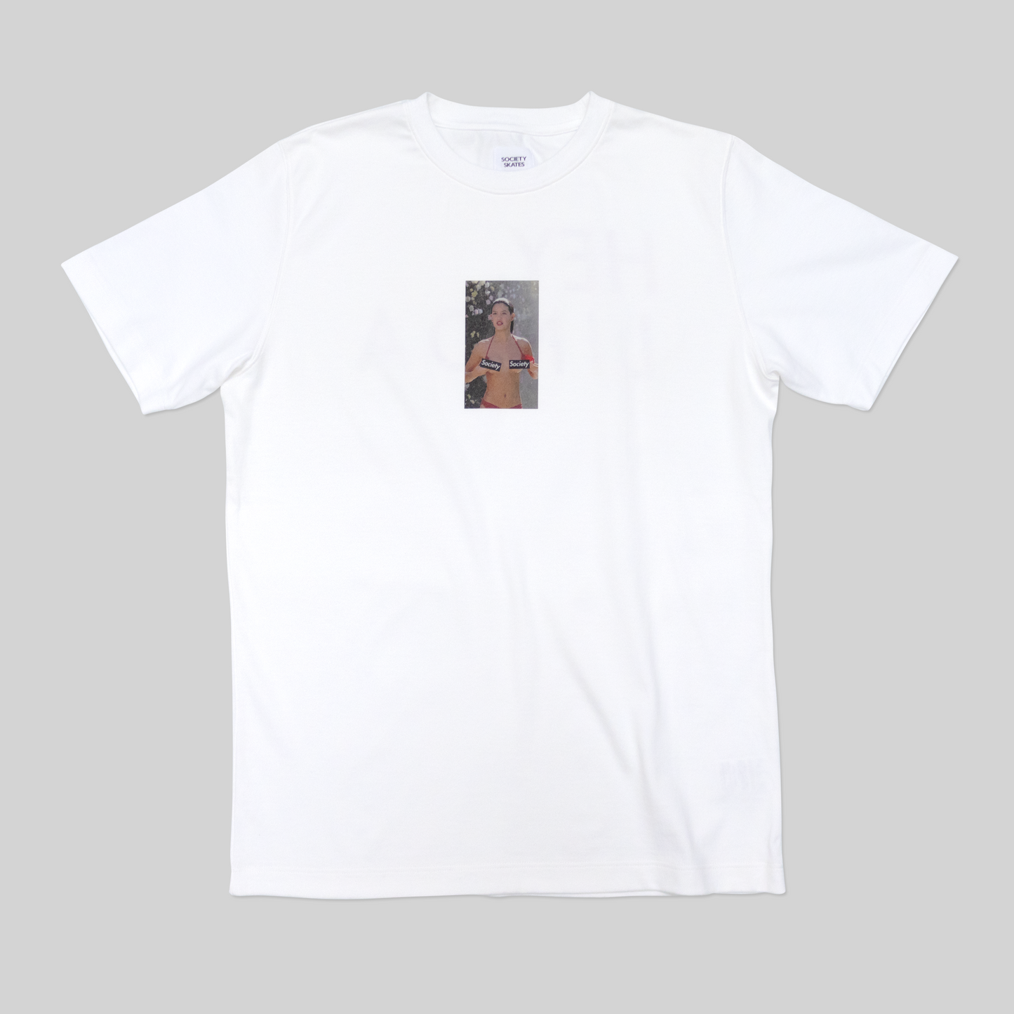 【HEY, LINDA TEE】 (White) Made in Japan