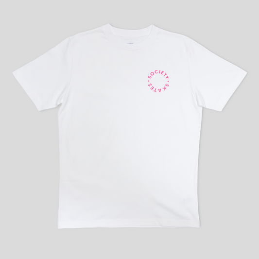 【LOGO TEE】(White) Made in Japan